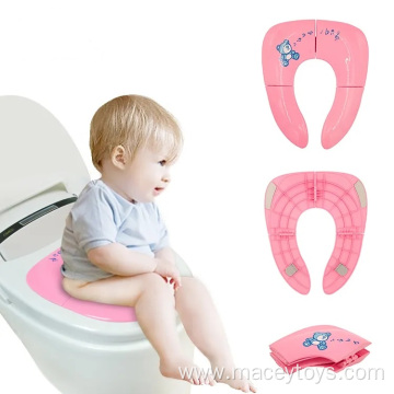 folding baby potty seat cover toilet trainer